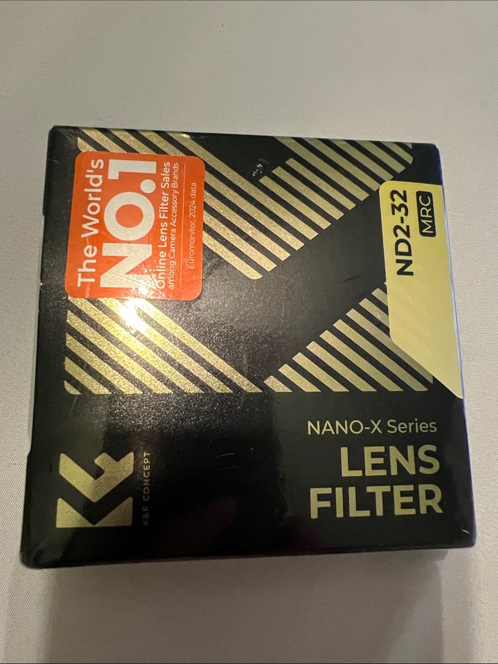 Nano-X Series ND2-32 Neutral Density Lens Filter - Black
